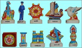 Vive la mer - 10 F�ves Brillantes - Cadoland - 2002