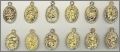 L'horoscope pendentif - 12 F�ves Dor�es - Alcara - 2002