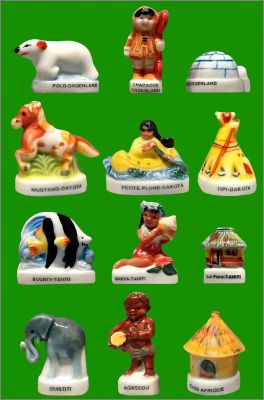 Enfants des 4 coins du Monde F�ves Brillantes Bergeron 1999