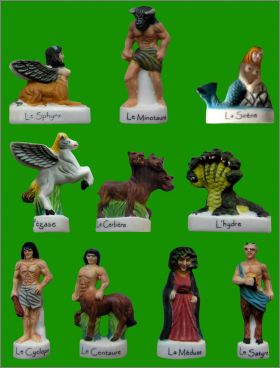 Mythologie Grecque - 10 F�ves Mates - 2002