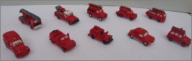 V�hicules de pompiers - 10 F�ves Brillantes - 2008