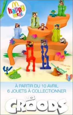 Les Croods - Happy Meal -  Mc Donald - 2013