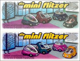 Die Mini Flitzer (voitures) - Kinder Allemagne 1998