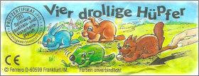 Vier drollige H�pfer -  Kinder Allemagne 1996