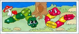 Serpents articul�s - Kinder surprise -  K96-92 et K96-93