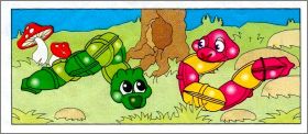 Serpents articul�s - Kinder surprise K96-92 et K96-93 - 1996