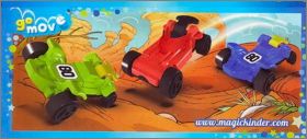 Voitures Buggy - Kinder Joy - Go move -  TR301 et TR302
