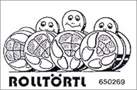 Rollt�rtl / Rollturtle - Kinder Allemagne   1988 - 650 269