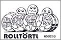 Rollt�rtl / Rollturtle - Kinder Allemagne   1988 - 650 269