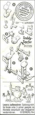 Teddy Tapfer - Kinder Allemagne 1994 - 612 529