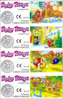 Pinky Piggys - Puzzles Kinder  Allemagne - 2000 - 653 799