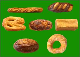 Les pains - 7 F�ves Brillantes Boulangerie Paul Alcara 2003