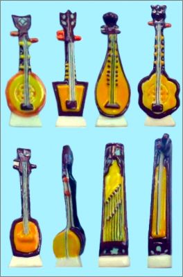 Cithares d'Asie - F�ves Brillantes - Cadoland - 2002