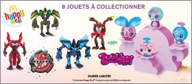 Bakugan / Zoobles - Happy Meal -  Mc Donald - 2013