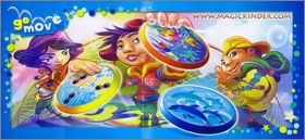 Frisbee  - Kinder Joy - Gomove - TR332 � TR334