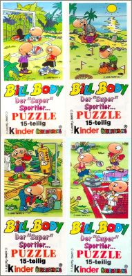 Bill Body der Super Sportler - Puzzles -  Allemagne 1993