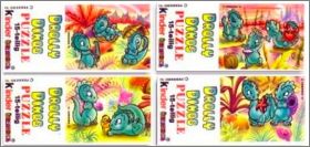 Die Drolly Dinos - Puzzles -  Allemagne 1993