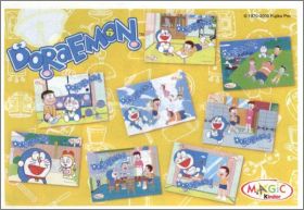 Doraemon - Puzzles -  Kinder Italie - 2005 - S-401 � S-408