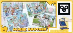 Mouse Doctors - Puzzles - Kinder Allemangne DC202 à DC205