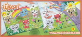 Puzzles  - kinder Mixart  - Canada - 2013 - TR356 et  TR357