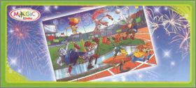 Sporty animals - Puzzles  kinder - Asie -  2012 -  DC282