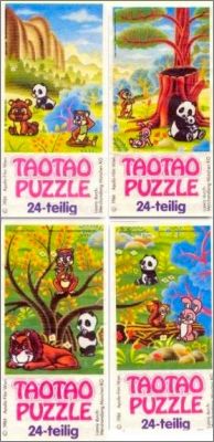 Tao Tao und seine Freunde - Puzzles Kinder  Allemagne - 1984
