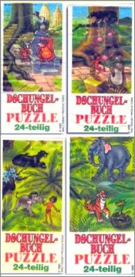 Dschungelbuch - Puzzles Kinder  Allemagne - 1984