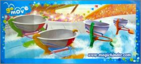 Coques propuls�es Kinder Joy Go Move - DC320-A, B, C, D 2013