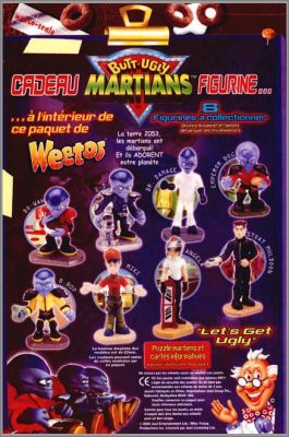 Martiens  - Figurines - Weetos (Weetabix) - 2002