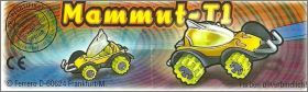 Mammut -T1 - Kinder - Allemagne - 2001 -  610 432, 610433