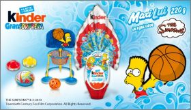 The Simpsons - Kinder Maxi Lui - TR-3-26 � TR-3-30 - Italie