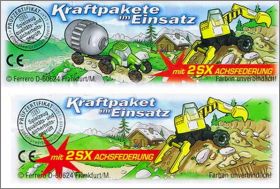 Kraftepaket im Einsatz - Kinder Allemagne - 2001