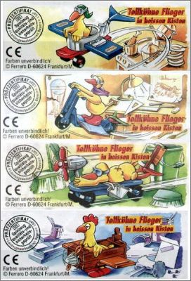 Tollk�hne Flieger in heissen Kisten Kinder - Allemagne 2001