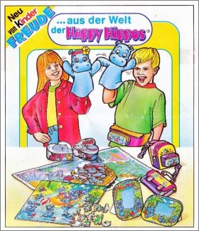 Aus der Welt der Happy Hippos - Kinder Maxis Allemagne 1997
