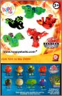Bakugan "Gundalian Invaders"- Happy Meal -  Mc Donald - 2012