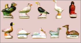 Les oiseaux d'eau - F�ves brillantes - Arguydal - 1997