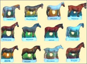 Chevaux de race -  F�ves mates - Epi Folie  - 2003