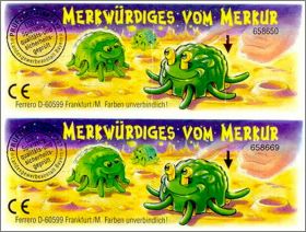 Merkw�rdiges vom Merkur - Kinder  - Allemagne - 1996