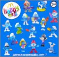 Les Schtroumpfs  2 - Happy Meal - Mc Donald 2013 - Belgique