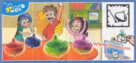 Toupies  - Kinder Joy - Go Move - FT073A � FT074B