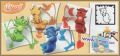 Animaux tampons - Kinder  Mixart -  FT026 � FT029 - 2013