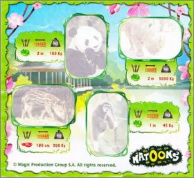 Autocollants Animaux  - Kinder Natoons -  FT017