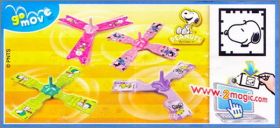 Toupies Peanuts - kinder Gomove -  UN037A � UN041A - 2013