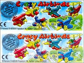Crazy (Cracy) Airbirds - Kinder -  Allemagne - 1996