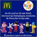 Pinocchio et ses amis  Disney Happy Meal - Mc Donald - 2003