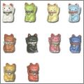 Les Chats Maneki-Neko"porte-bonheur"- F�ves Brillantes- 2012