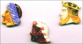 Les Rois Mages - Moulin - F�ves Plates Brillantes - 1991