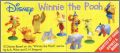 Winnie the Pooh 2 -  Disney - Zaini - Figurines Brillantes