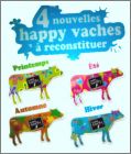 Happy vaches (4 Nouvelles...) - Magnets Charal - 2013