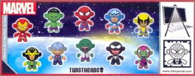 Twistheads Marvel  - Kinder -  FT162 � FT171